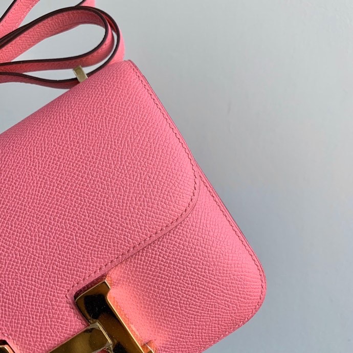 H**mes constance epsom leather-19cm