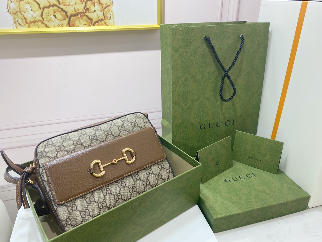 G*u*i 1955 handbag-22.5*17*6.5cm