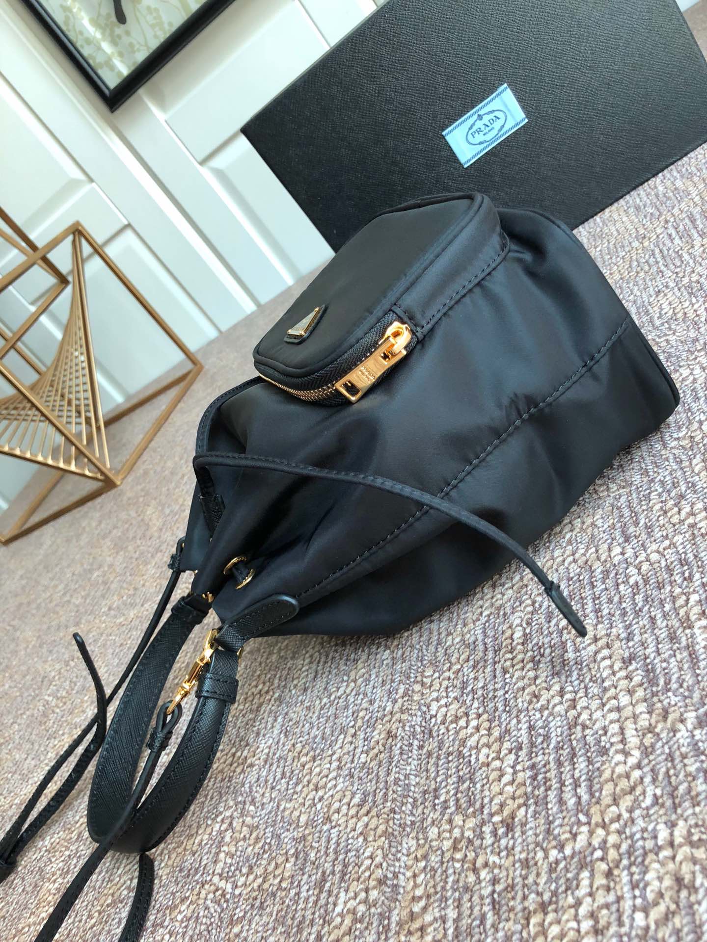 Pra*a backpack 1bh038-18x23x12cm