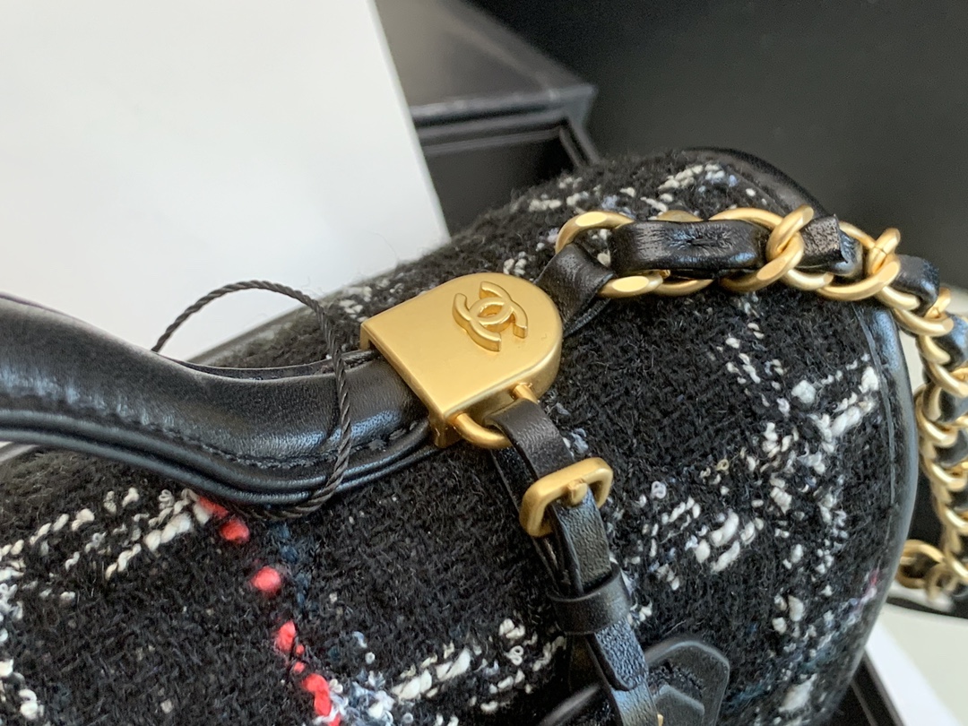 Ch@nel Flap Bag-25*21*7CM