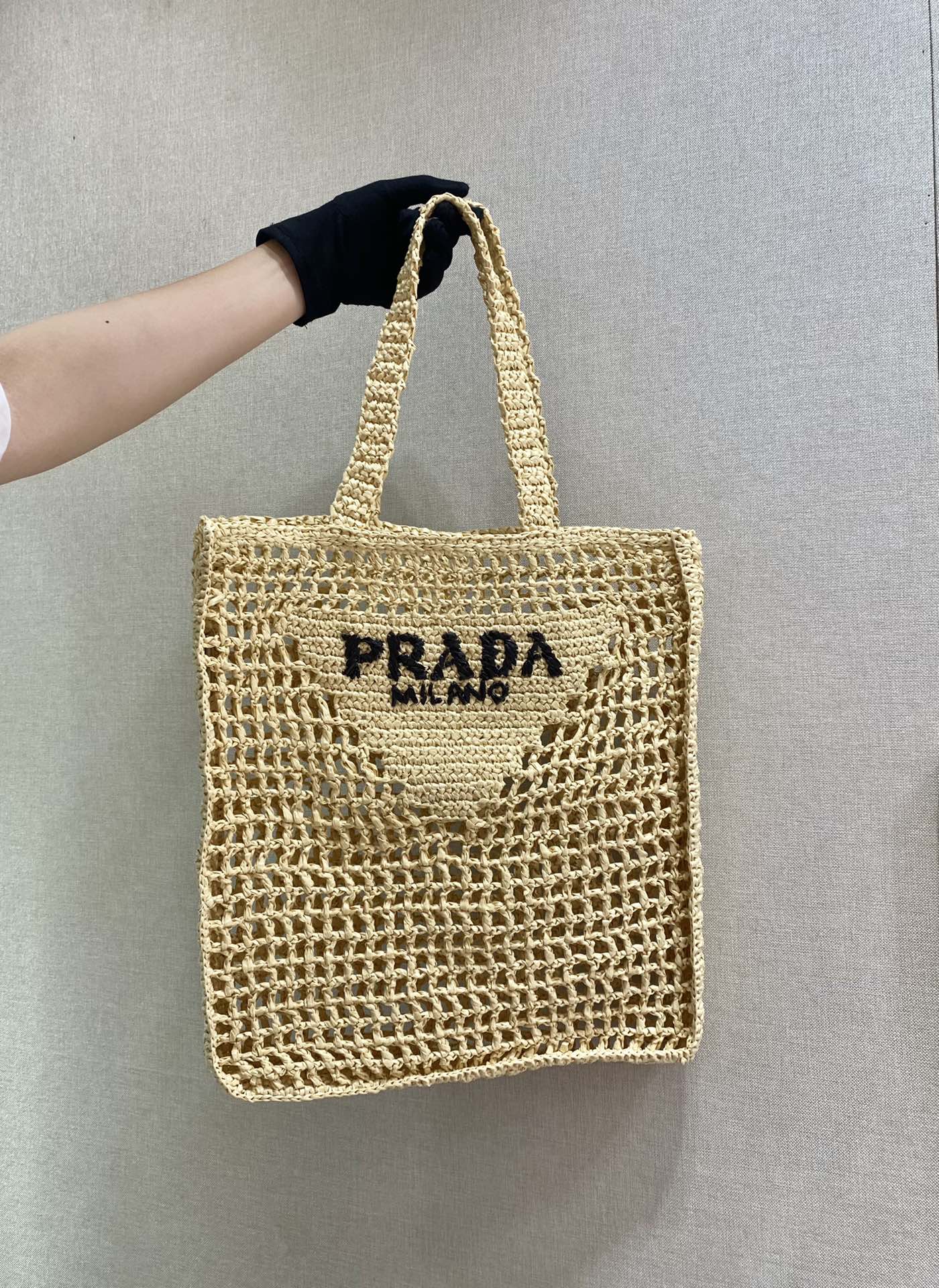 Pra*a 1bg393 tote bag-36*38*3cm