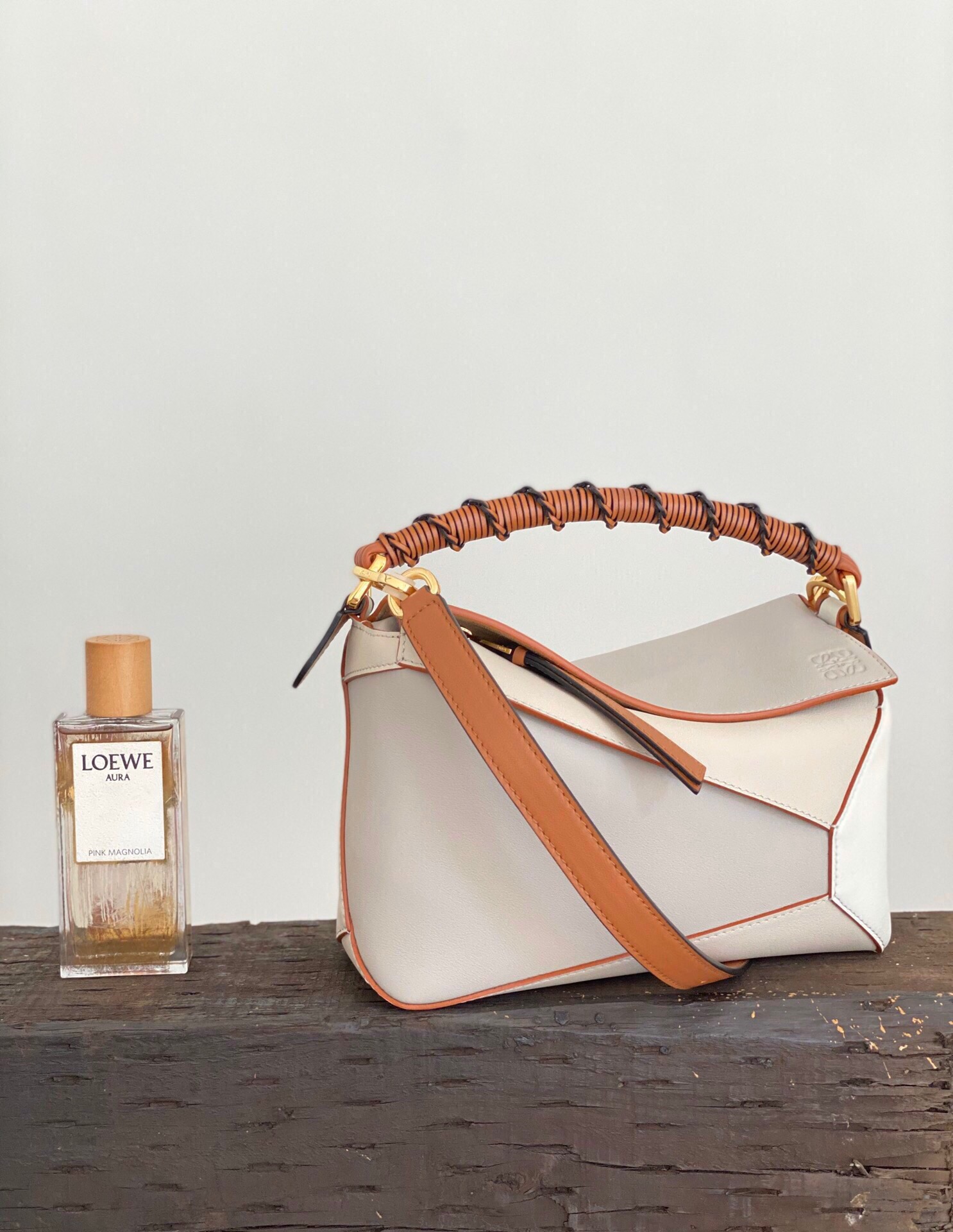 L0ew* puzzle small bag-24*10*14cm