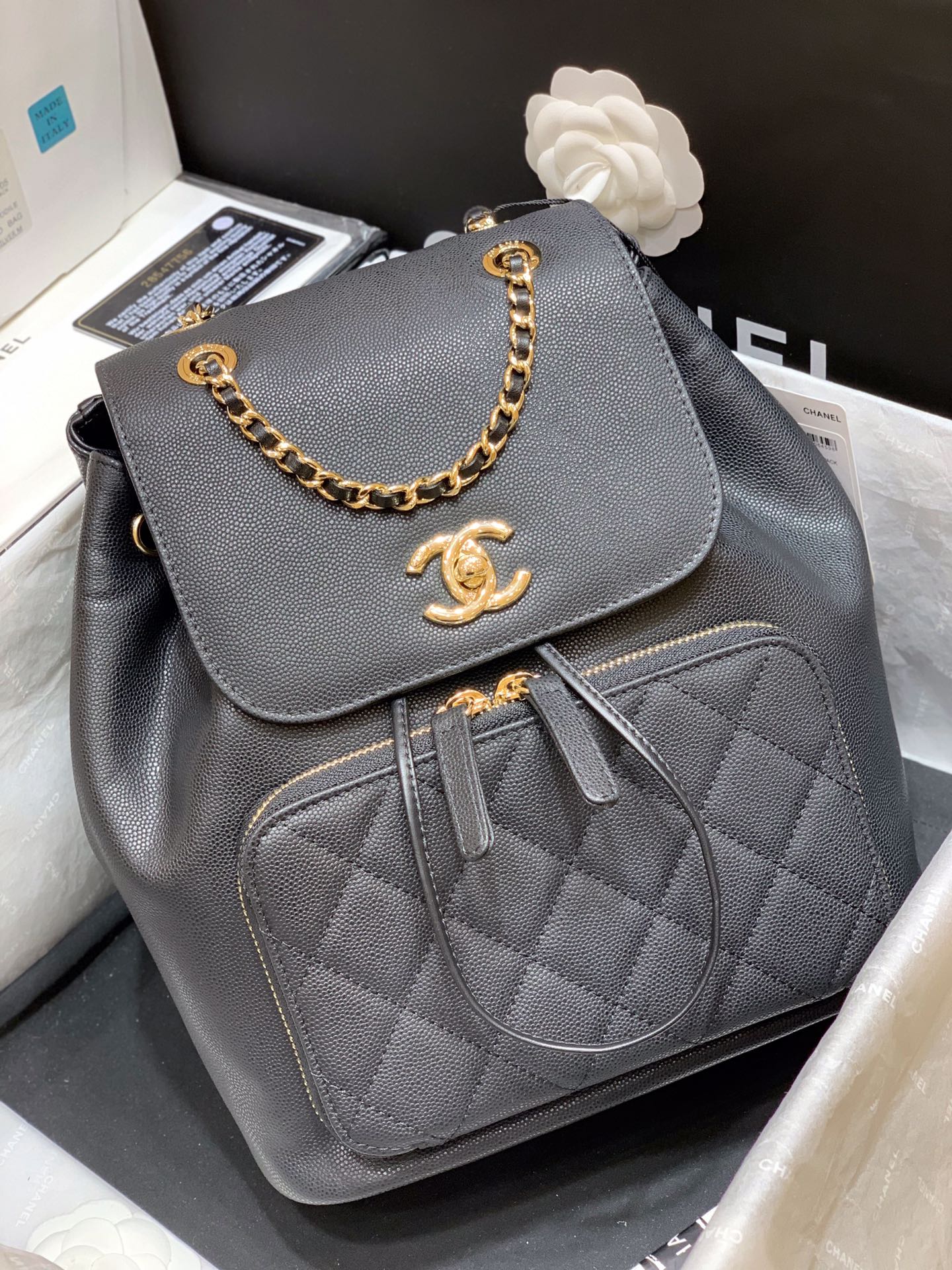 Ch@nel Backpack -25x24.5x17CM