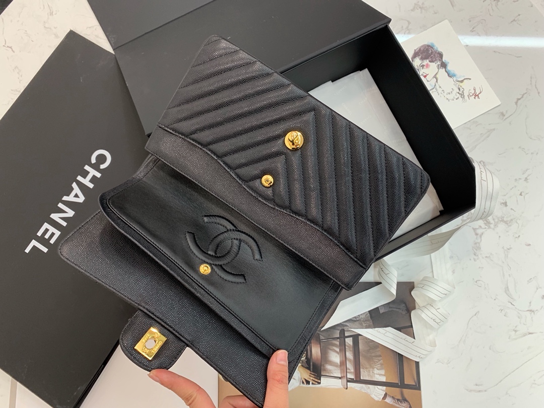 Ch@nel Flap Bag-25CM