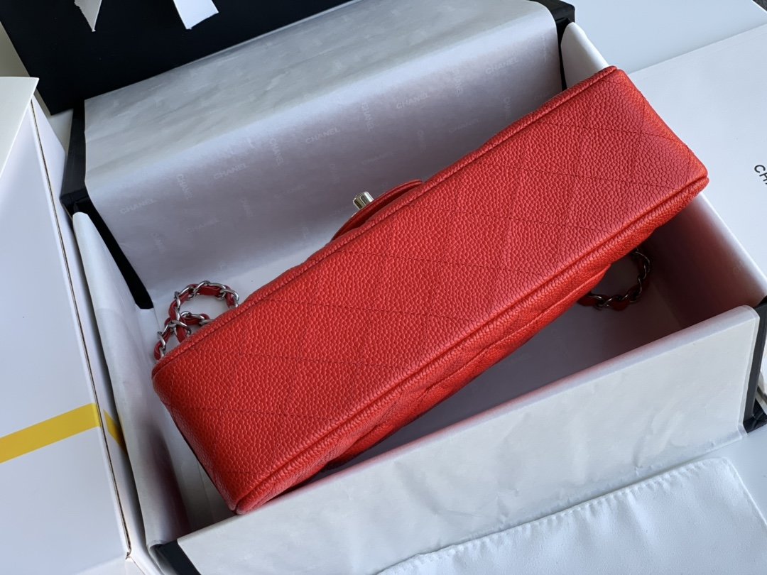 Ch@nel Flap Bag-Caviar Leather-25CM