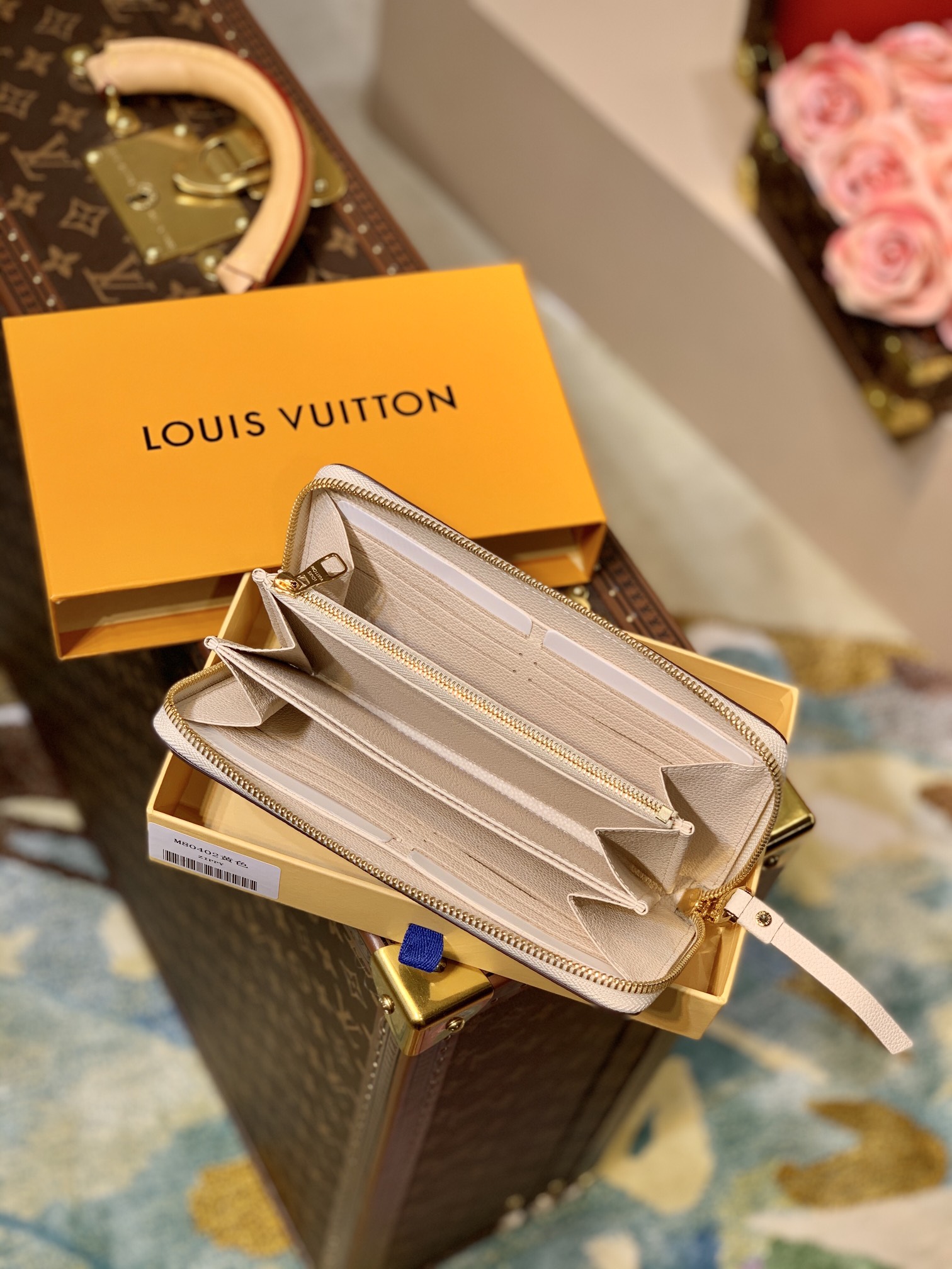 l0*is V*t0n zippy wallet m69994-19*10*2cm