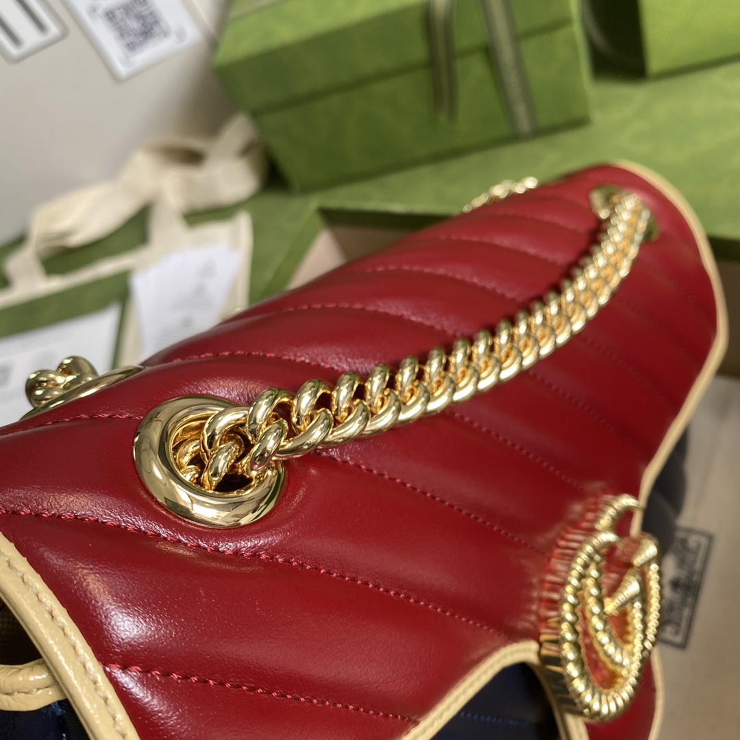 G*u*i marmont bag-26*15*7cm