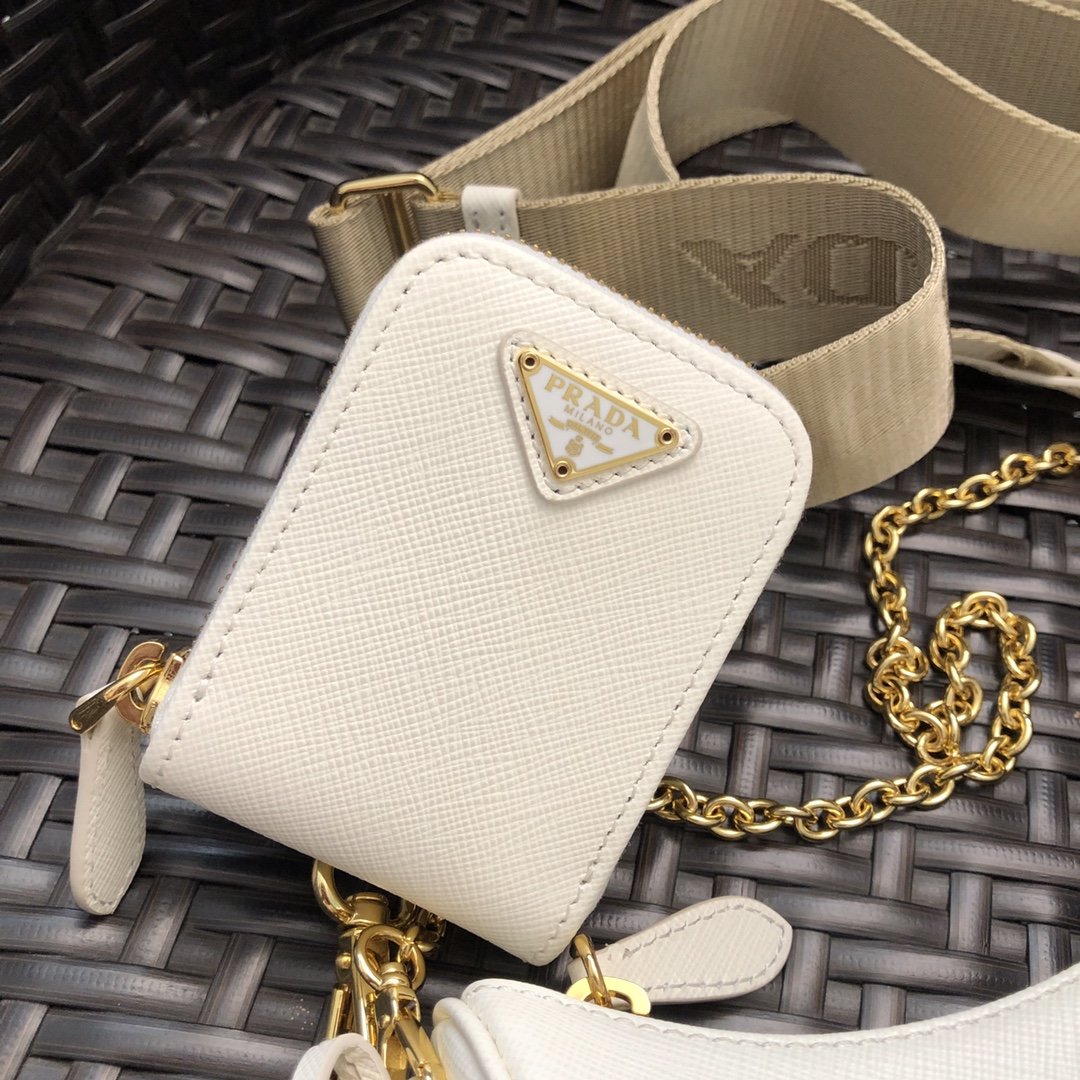 Pra*a nylon hobo bag-bh204 -23*17*6.5cm