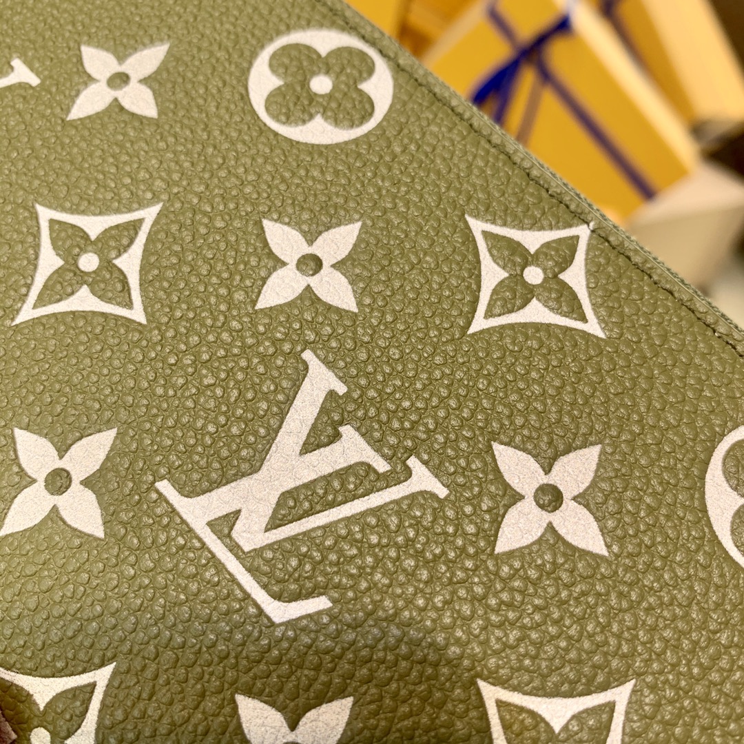 l0*is V*t0n spring in the city zippy wallet m81280-19.5x10.5x2.5cm