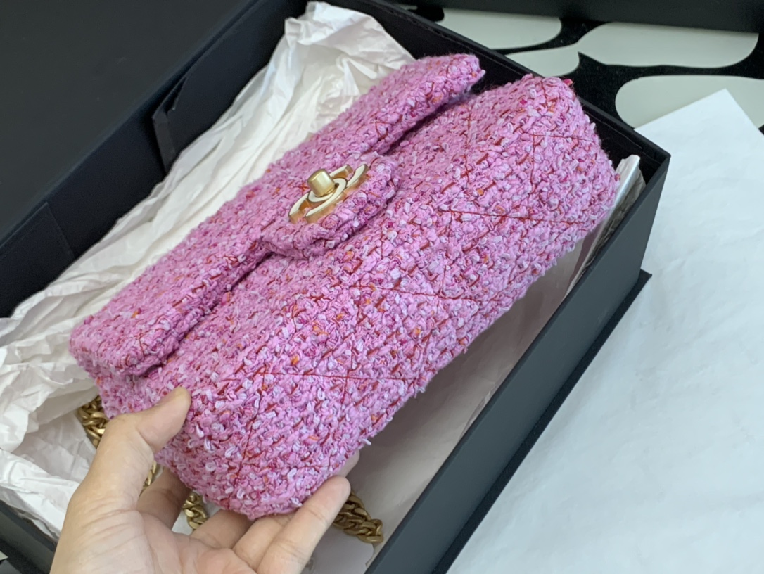 Ch@nel Flap Bag-21*14.5*5CM