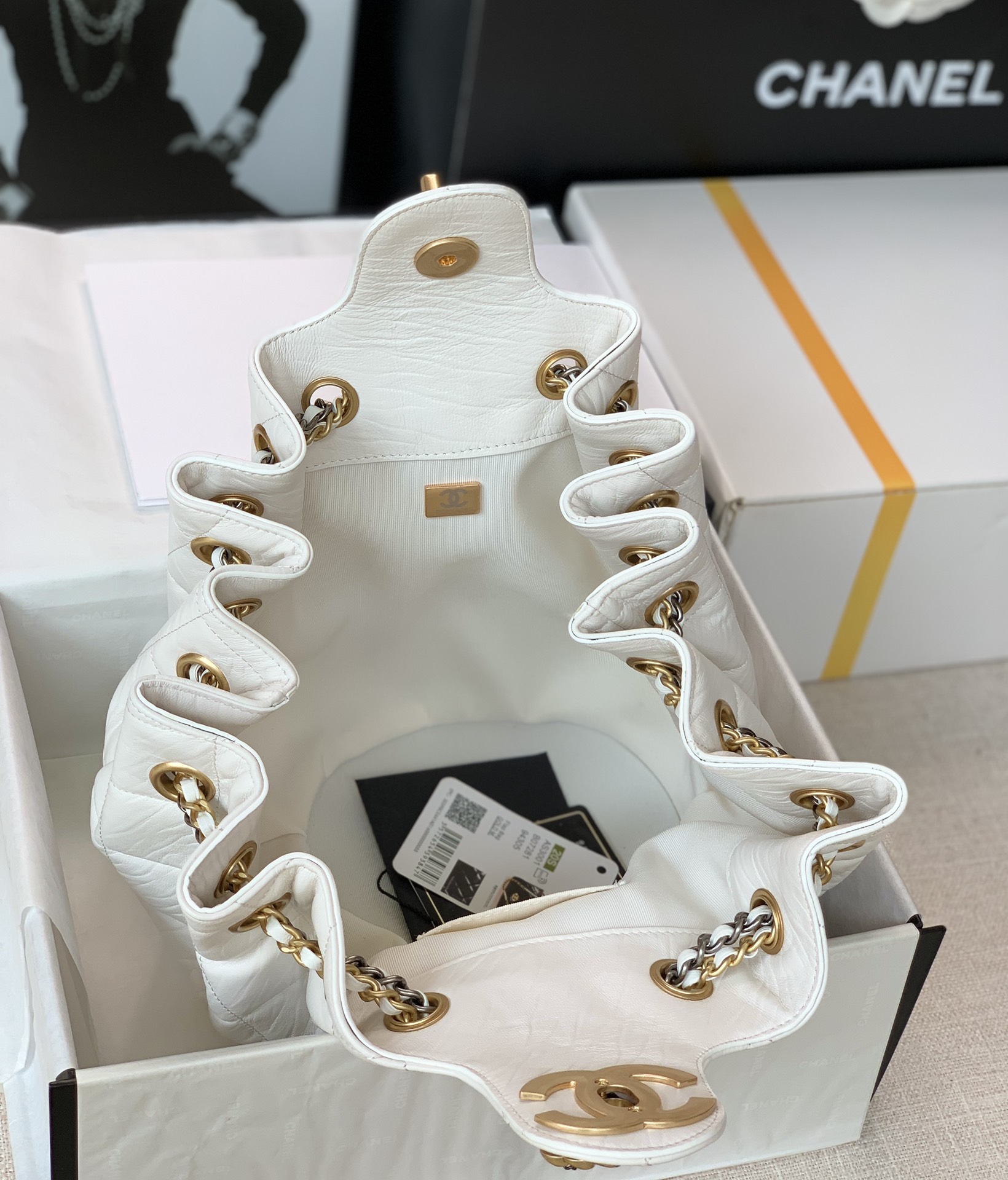 Ch@nel 2022SS Dumpling Bag