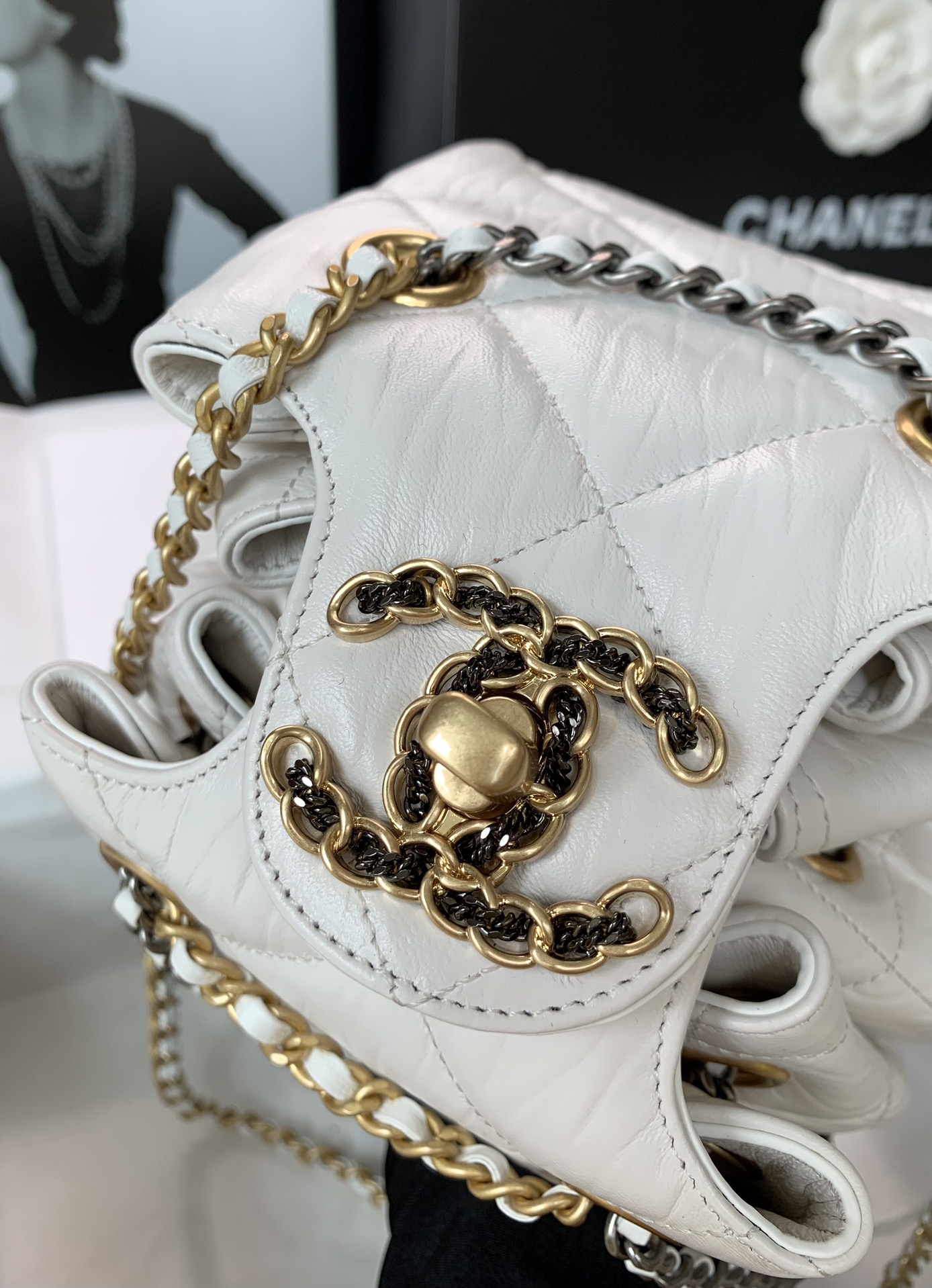 Ch@nel 2022SS Dumpling Bag