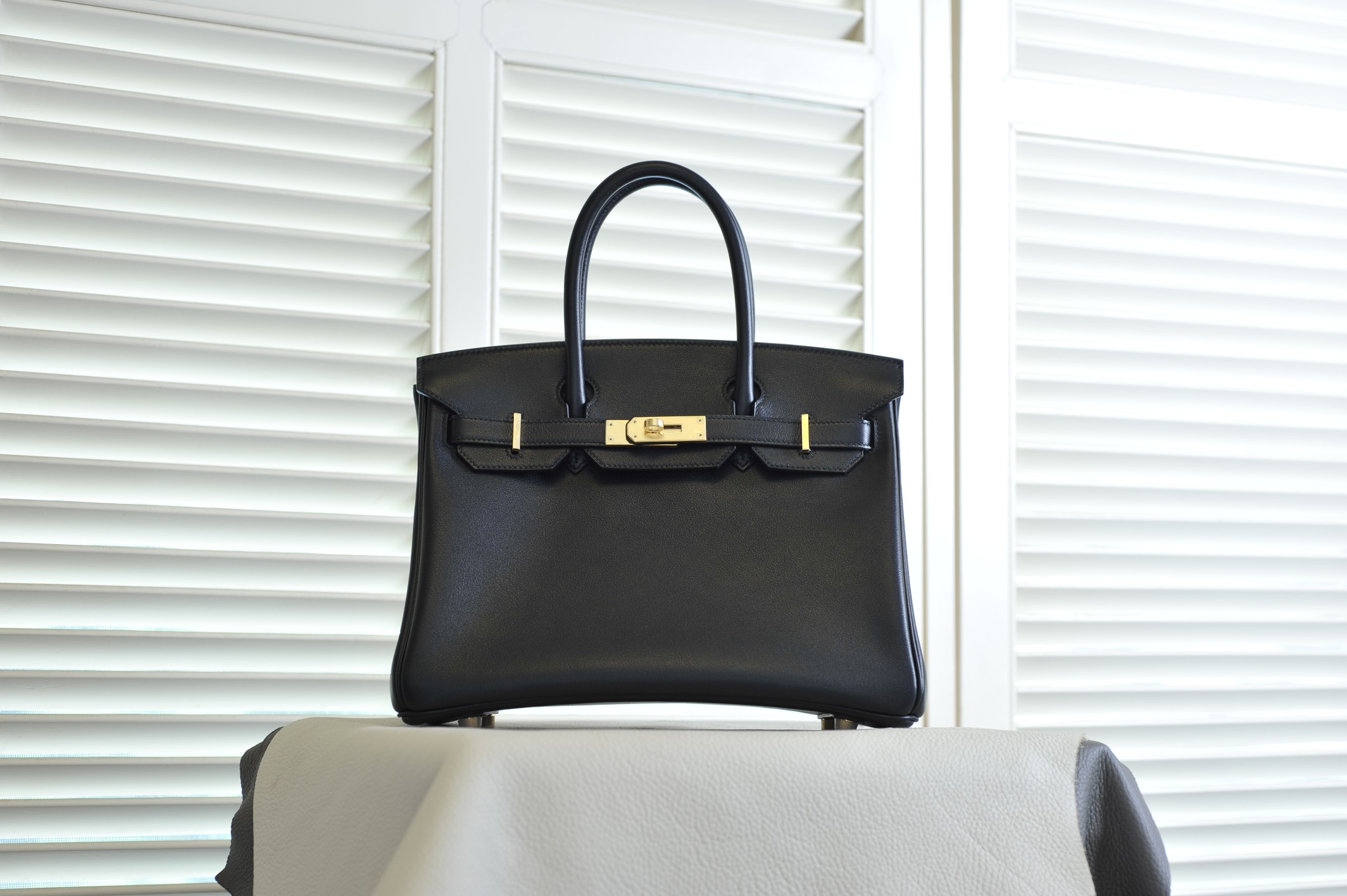 H**mes birkin -swift leather-30cm