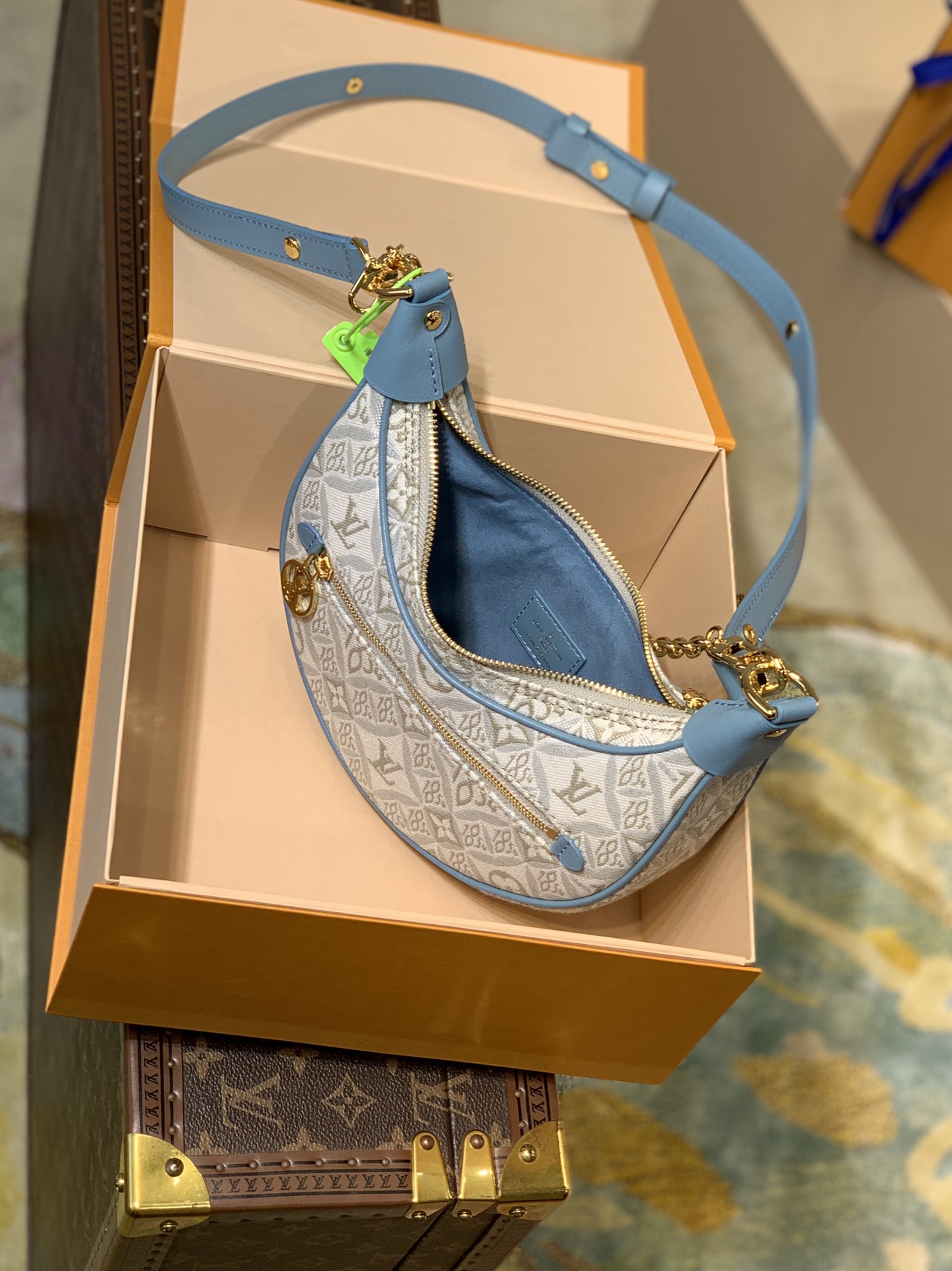 l0*is V*t0n loop handbags-m40511-23*13*6cm