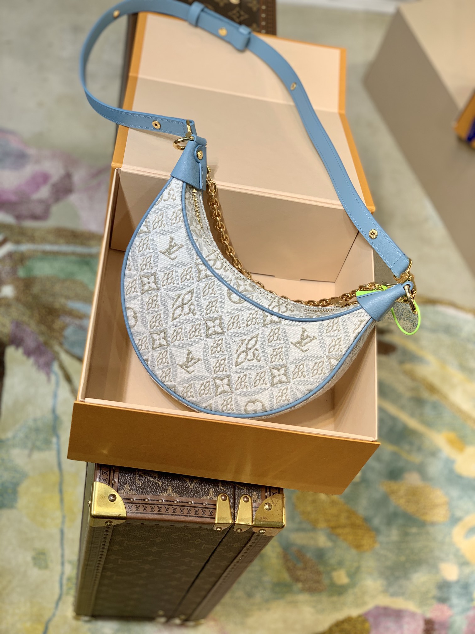 l0*is V*t0n loop handbags-m40511-23*13*6cm