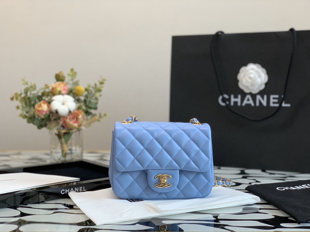 Ch@nel Flap Bag-17CM