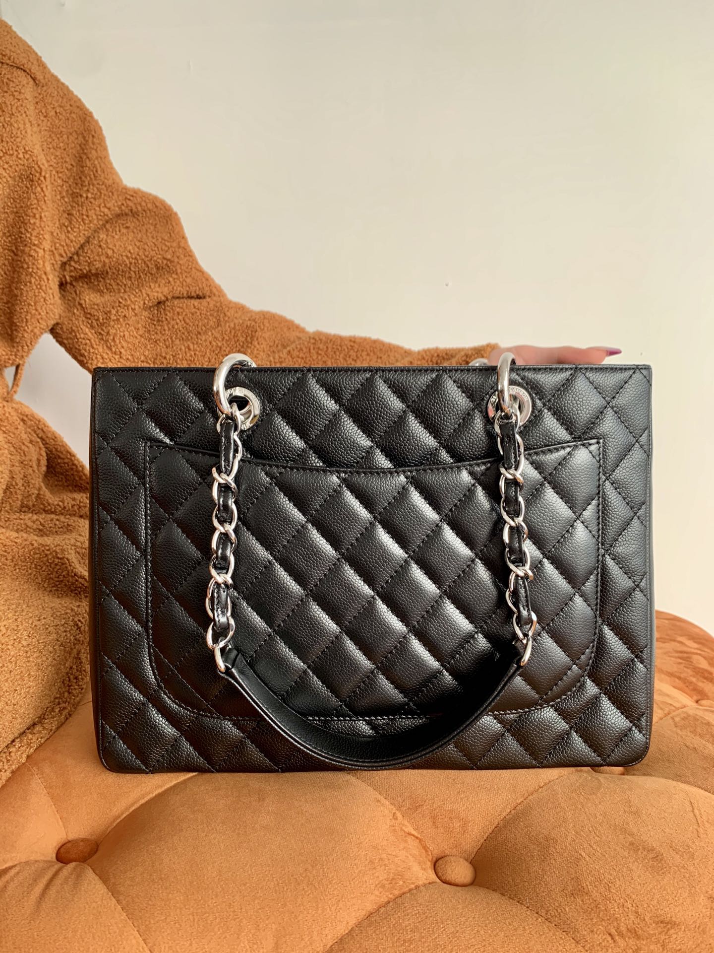 Ch@nel Grand Shopping Tote-34x24x12CM