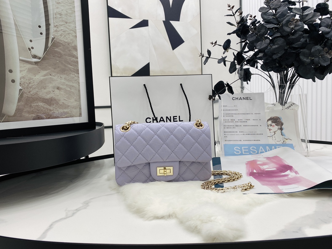 Ch@nel Reissue 2.55 Flap Bag -20CM