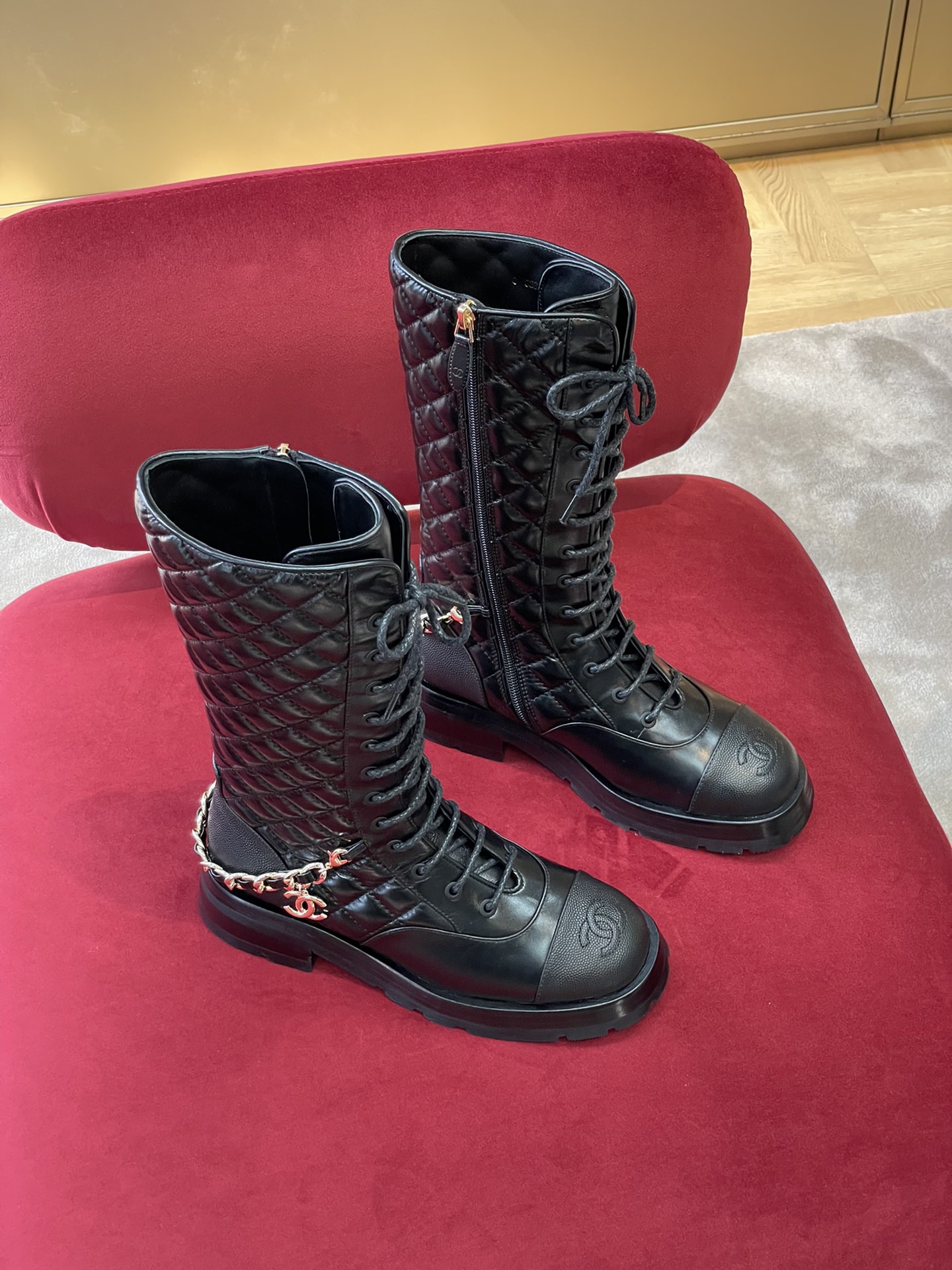Ch@nel Boots 2022SS