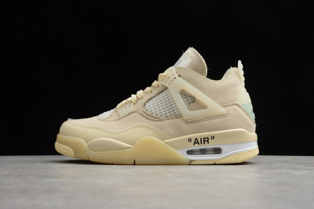 OFF-WHITE X WMNS AIR JORDAN 4 SP CV9388-100