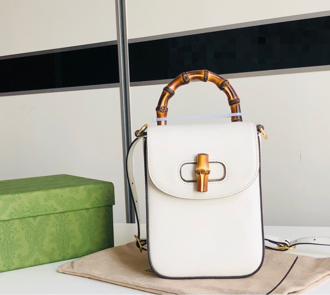 G*u*i bamboo mini handbag-14*16*4cm