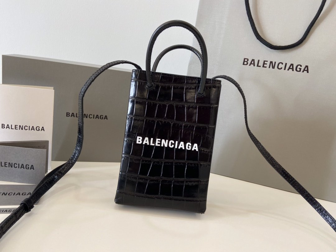 Ba*len*cia*ga mini tote-18*4.5*12cm