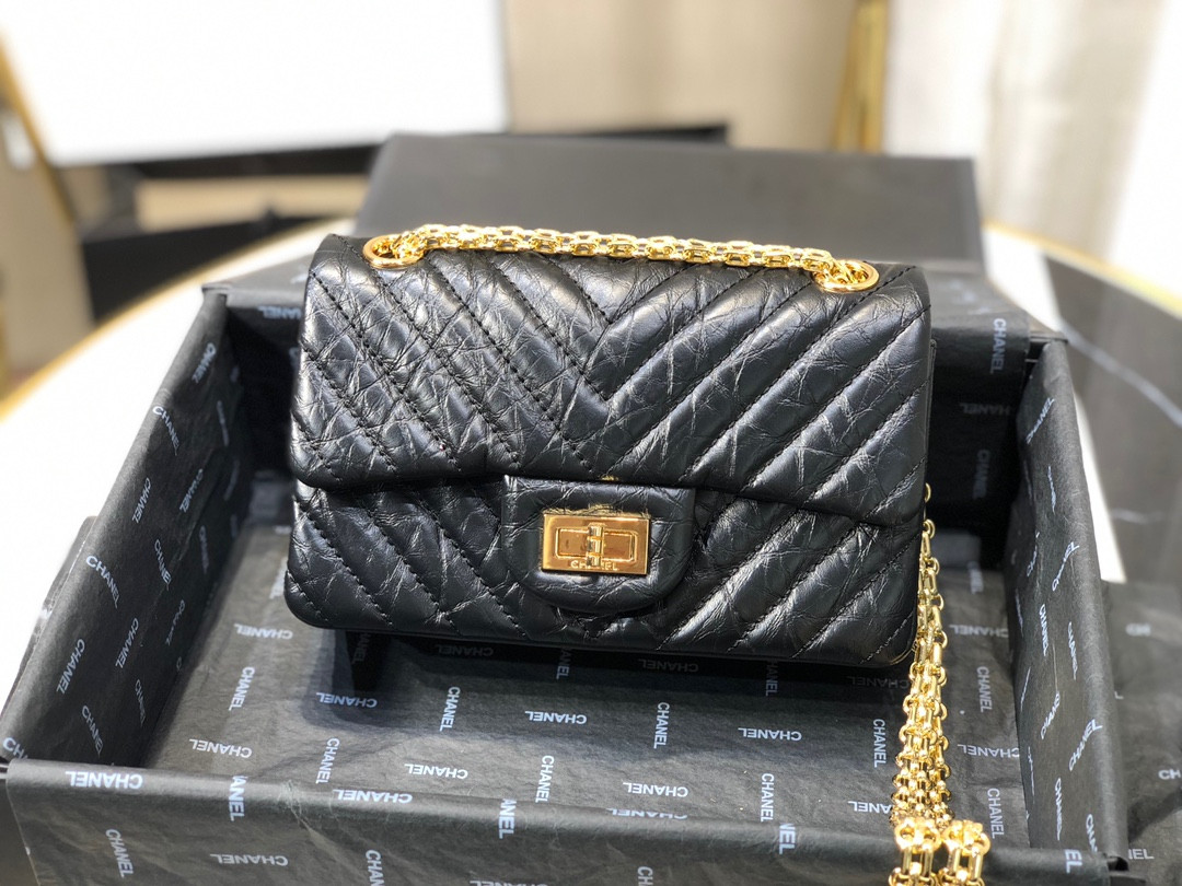 Ch@nel Reissue 2.55 Flap Bag -20CM