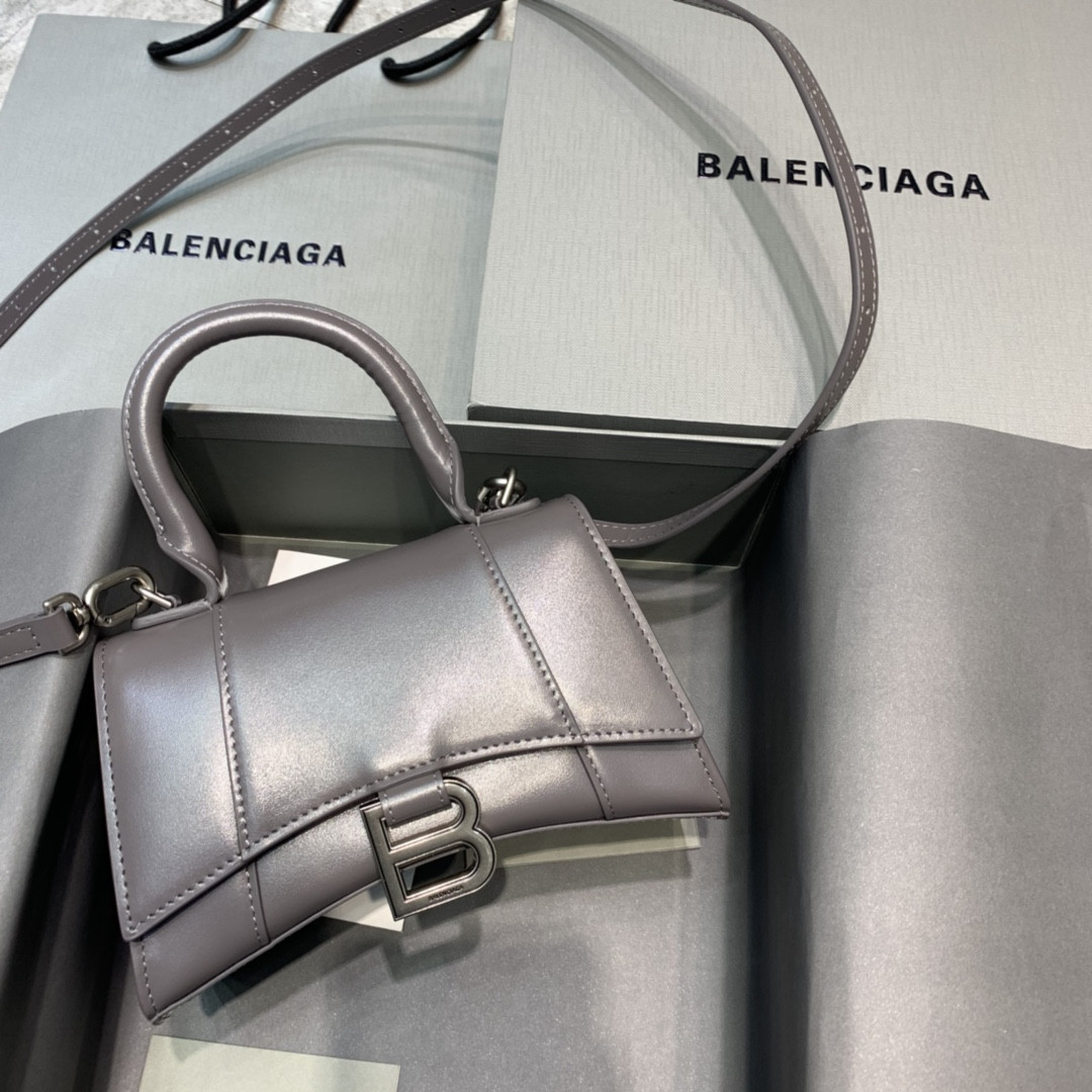 Ba*len*cia*ga small hourglass bag-13*8*19cm
