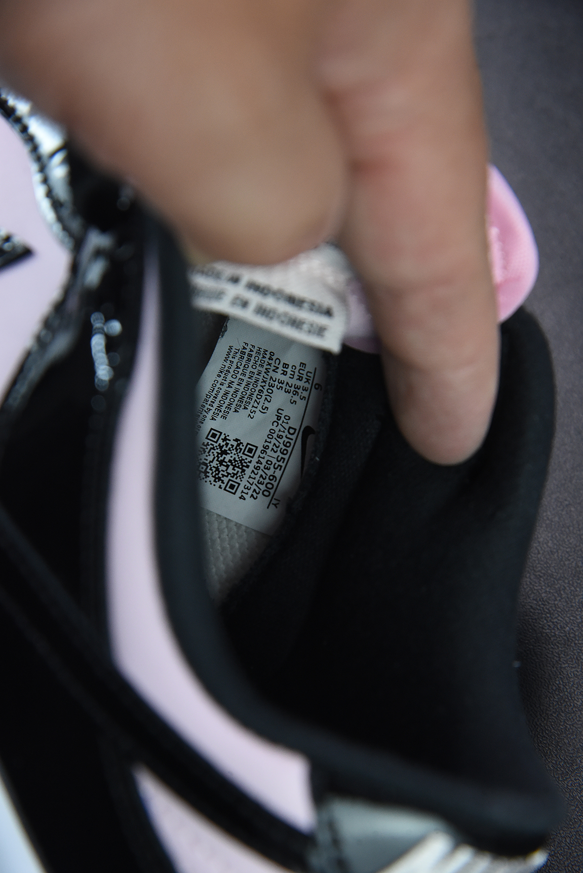Dunk Low Pink Foam Black (W) DJ9955-600