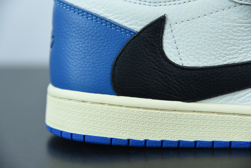 TRAVIS SCOTT X FRAGMENT X AIR JORDAN 1 HIGH OG SP MILITARY BLUE DH3227-105 (WITH UPDATED BOX)