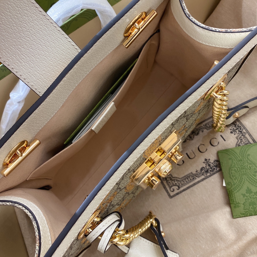 G*u*i padlock bag-26*18*10cm