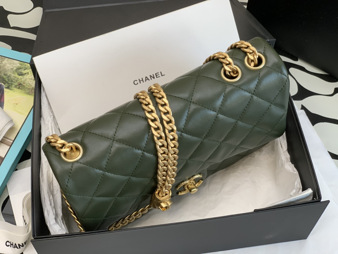 Ch@nel Flap Bag-24.5*15.5*6.5CM