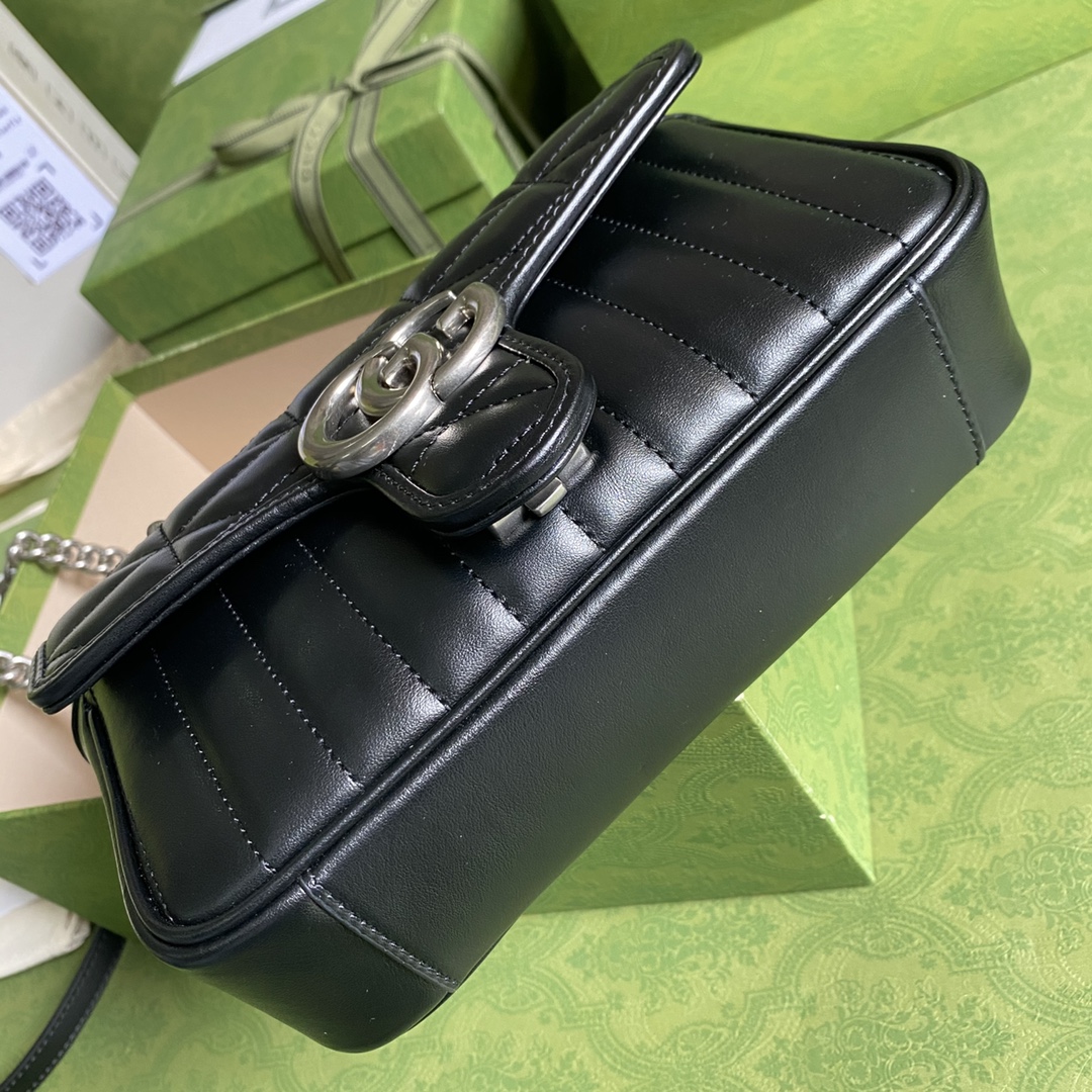 G*u*i marmont bag-14*23*6cm