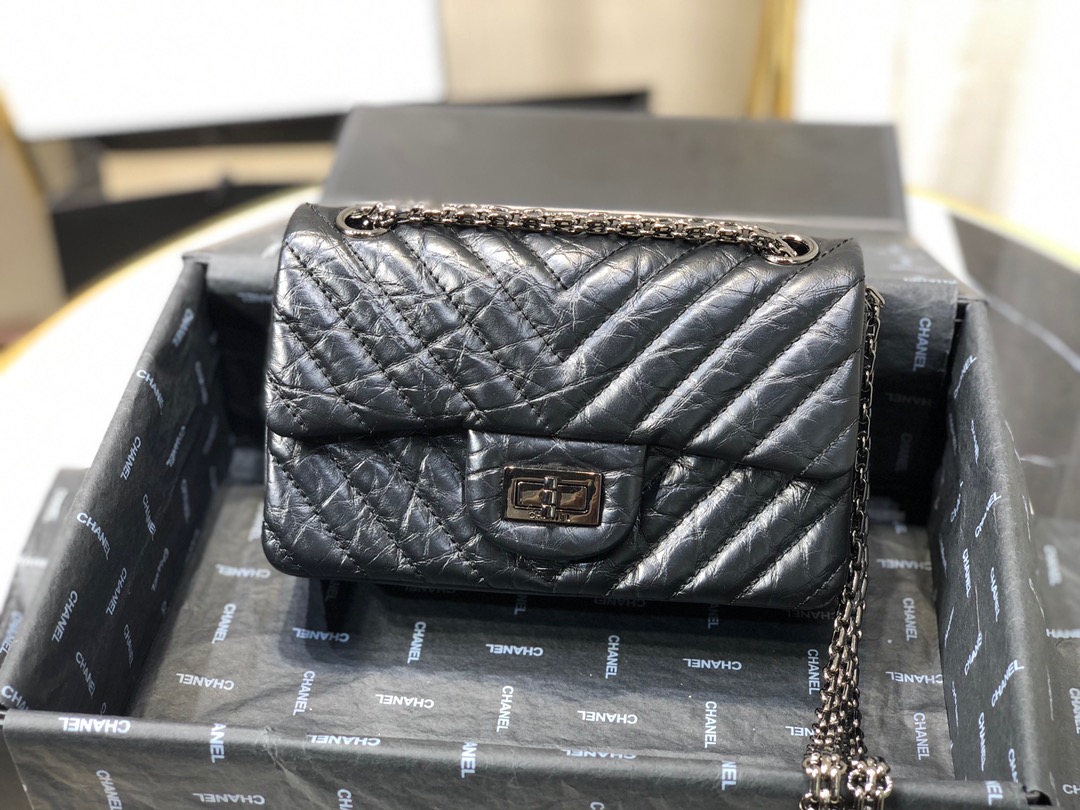 Ch@nel Reissue 2.55 Flap Bag -20CM