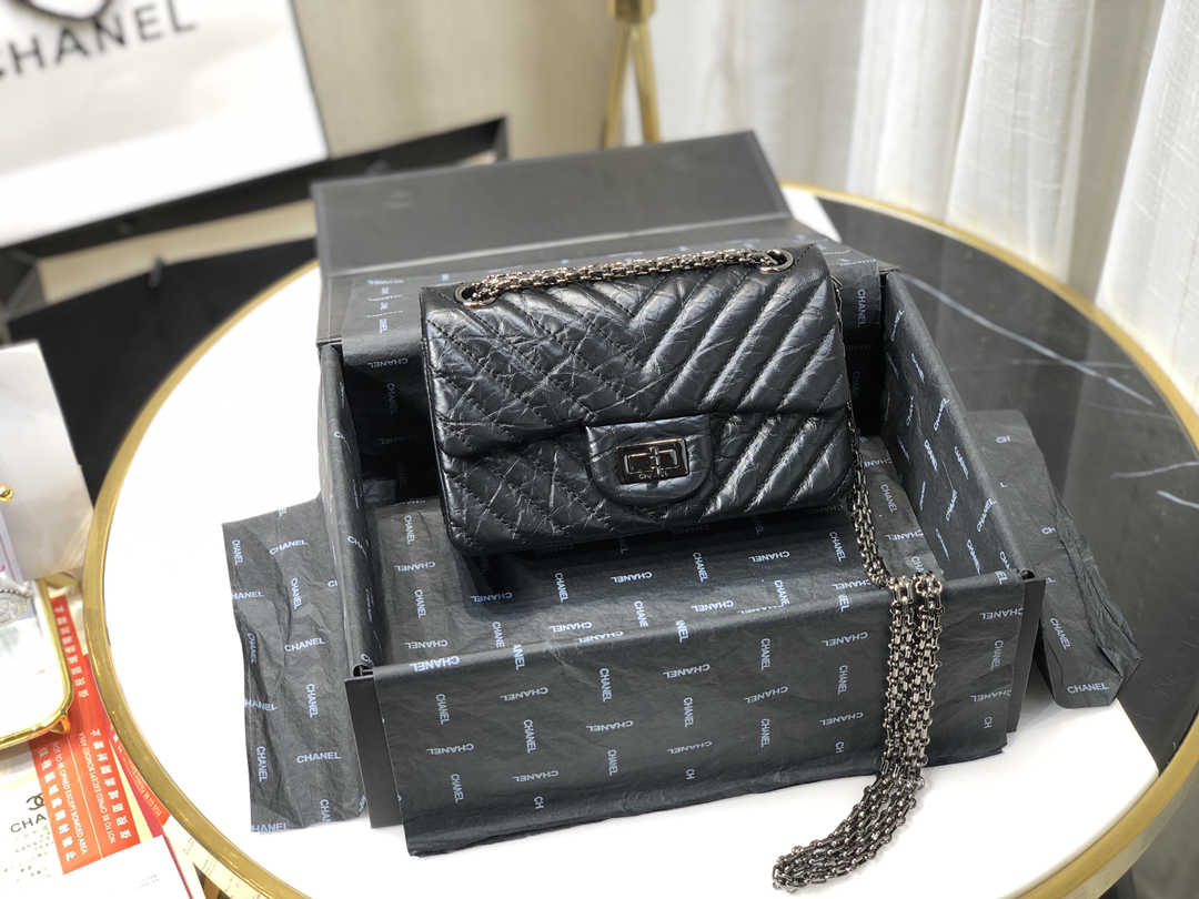 Ch@nel Reissue 2.55 Flap Bag -20CM