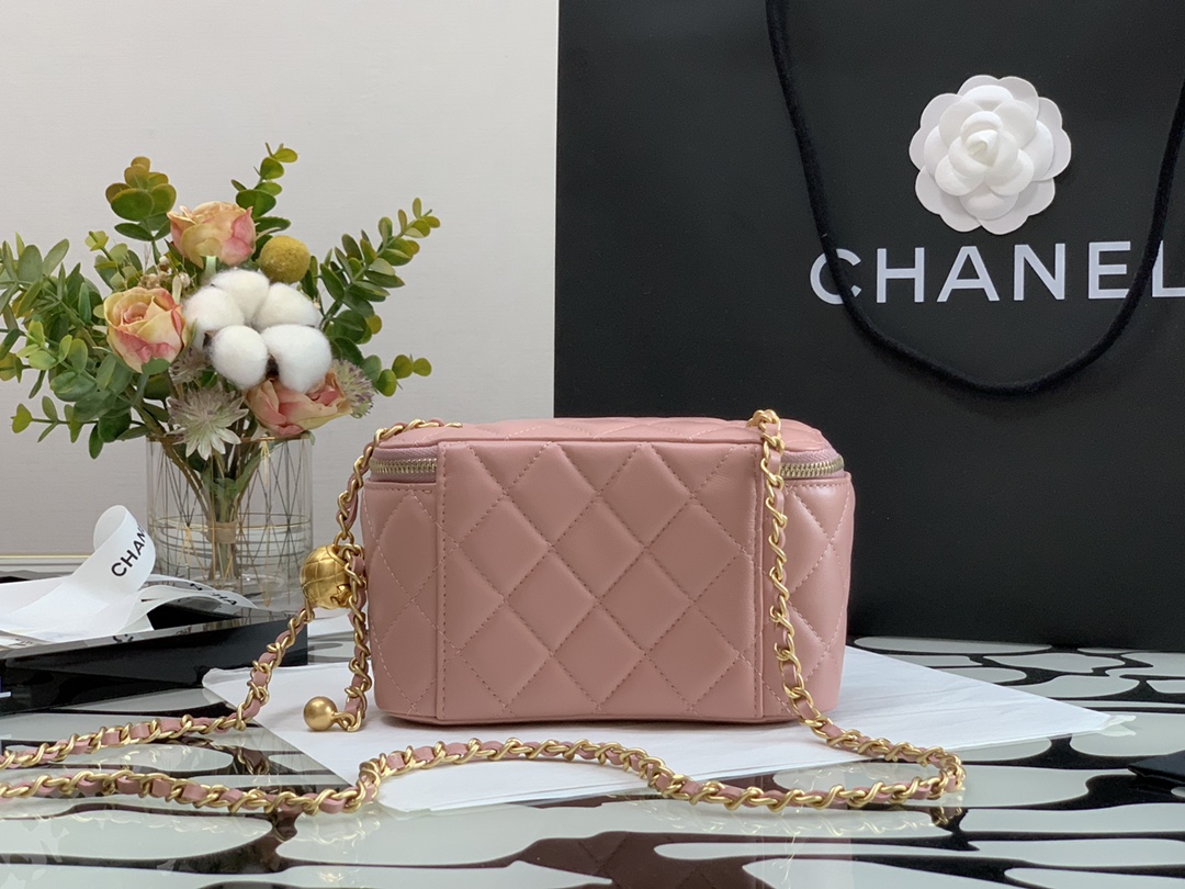 Ch@nel Cosmetic Bag-16.5×10×8CM
