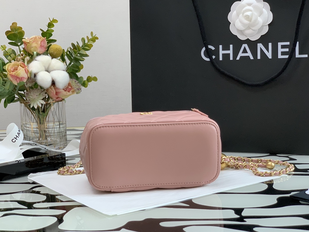 Ch@nel Cosmetic Bag-16.5×10×8CM