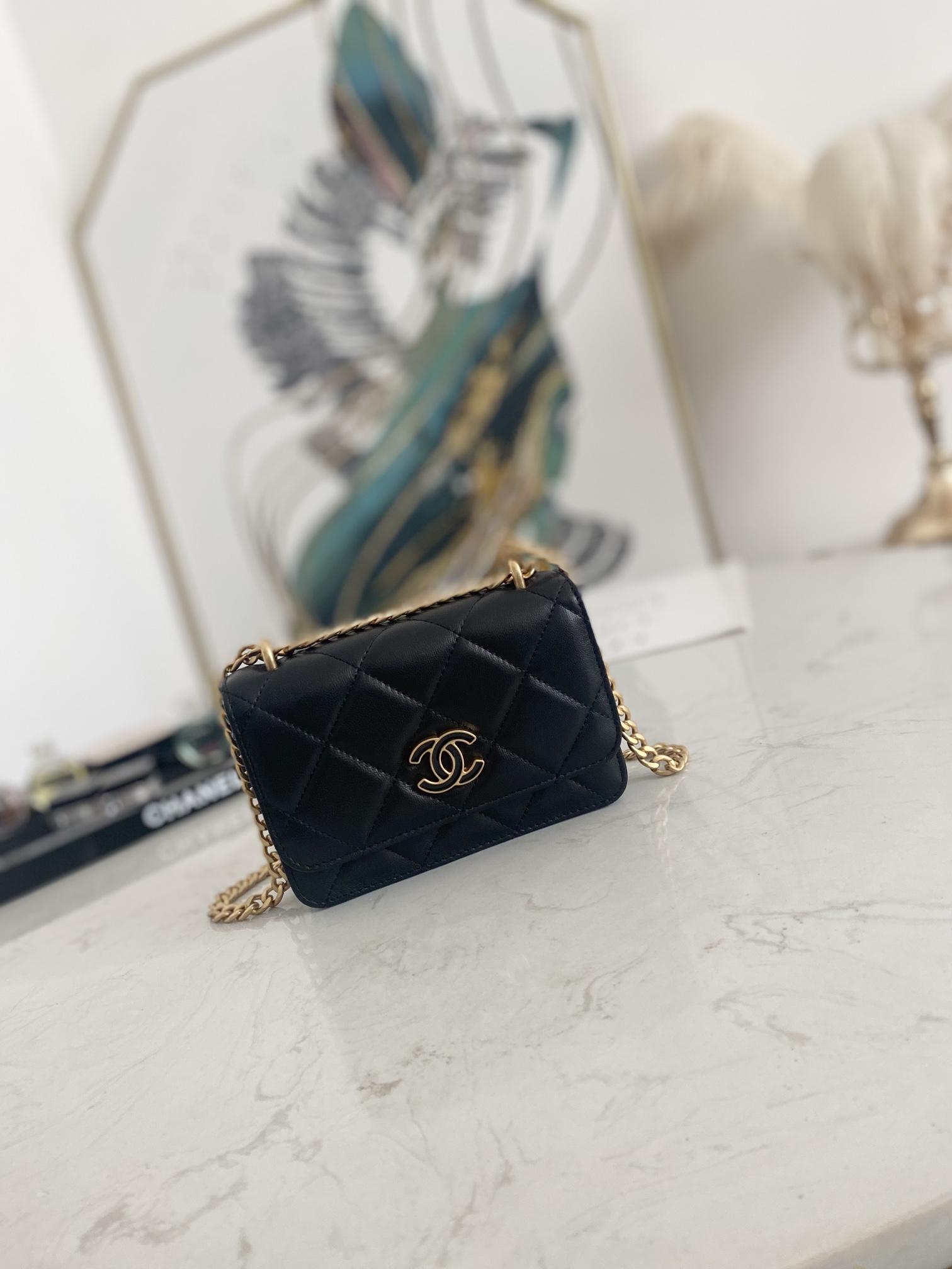 CHANLE Vintage Chain Bag-15CM