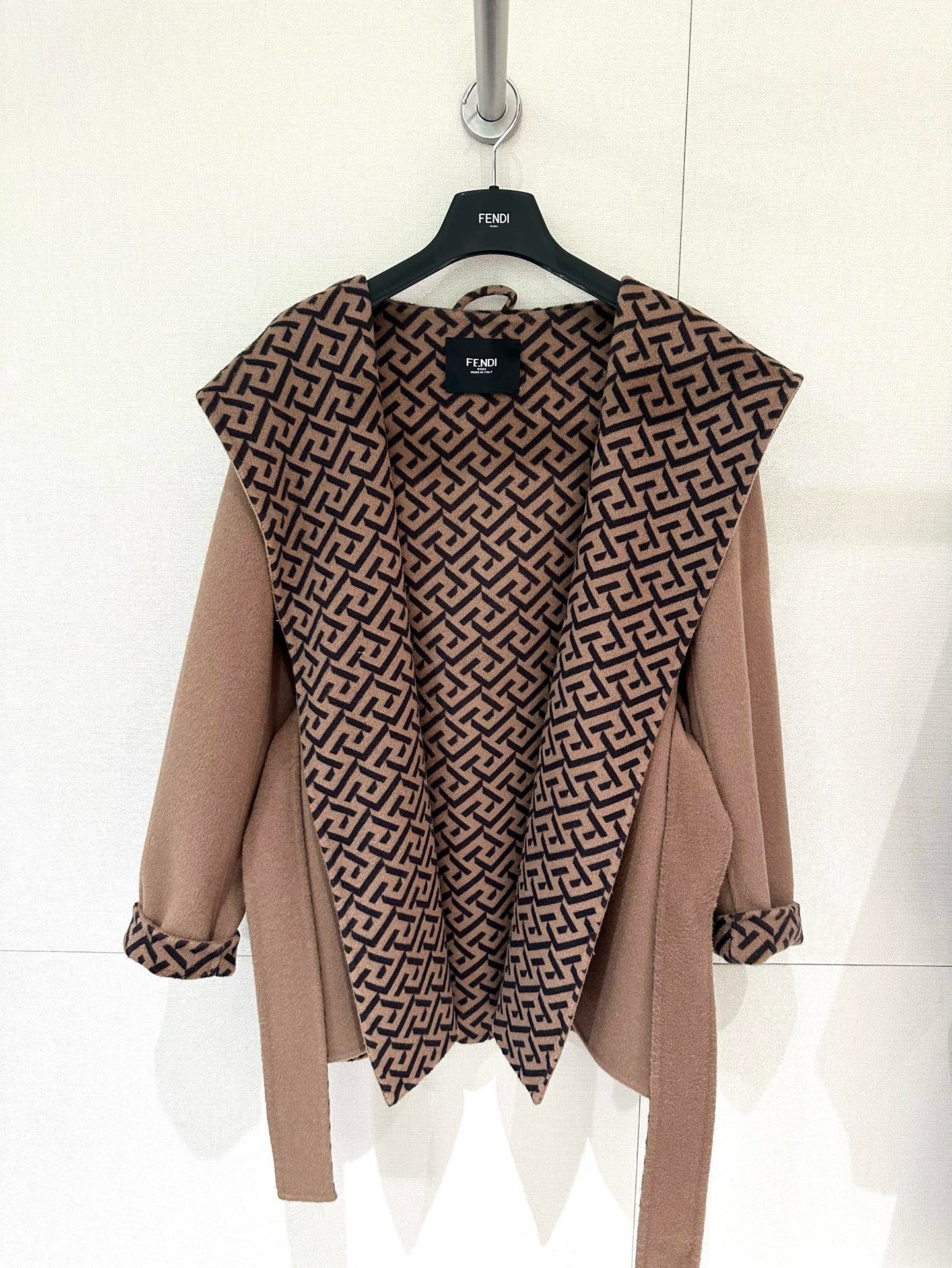 Fe*ndi Wool Fleece Coats