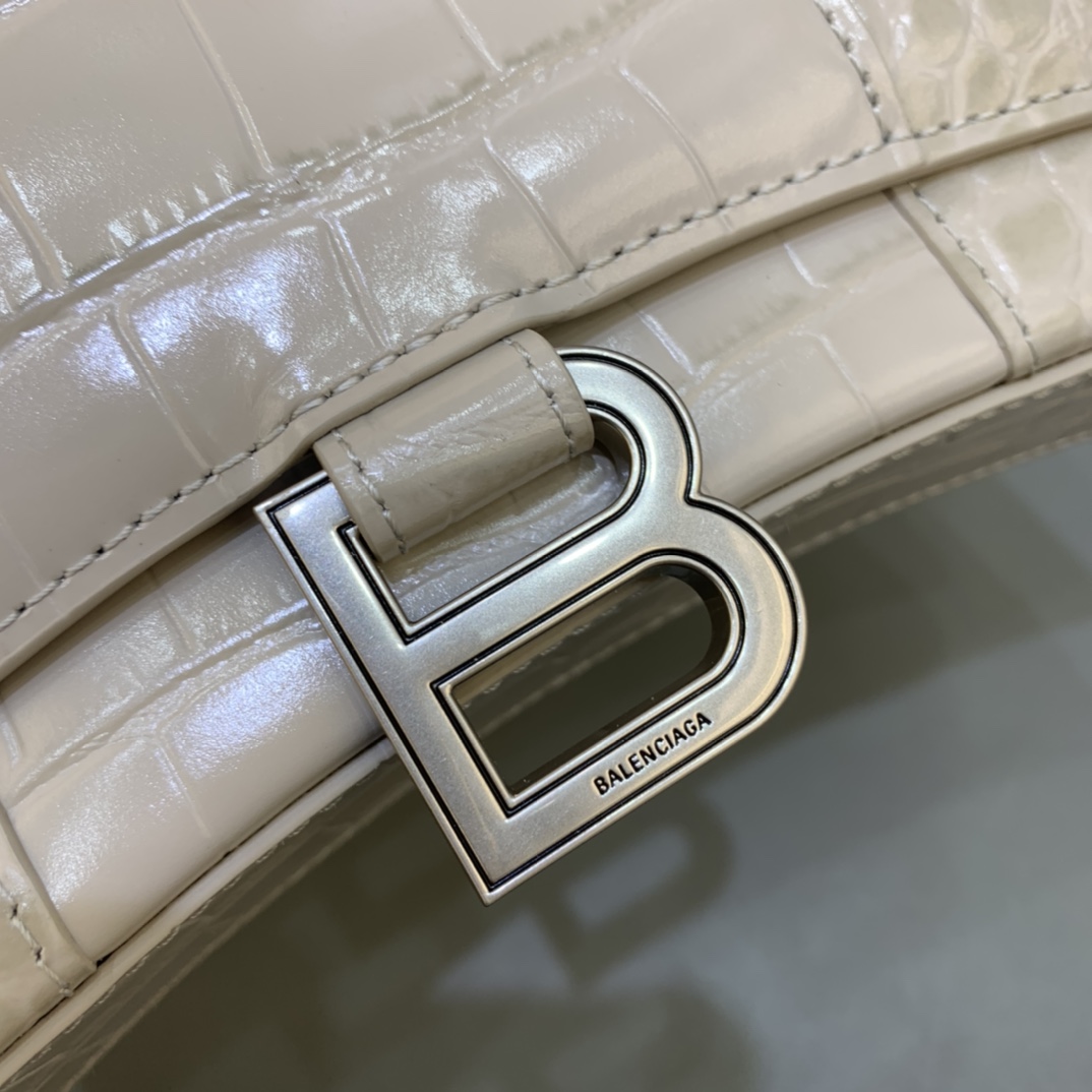 Ba*len*cia*ga hourglass wallet on chain-19*4*12cm