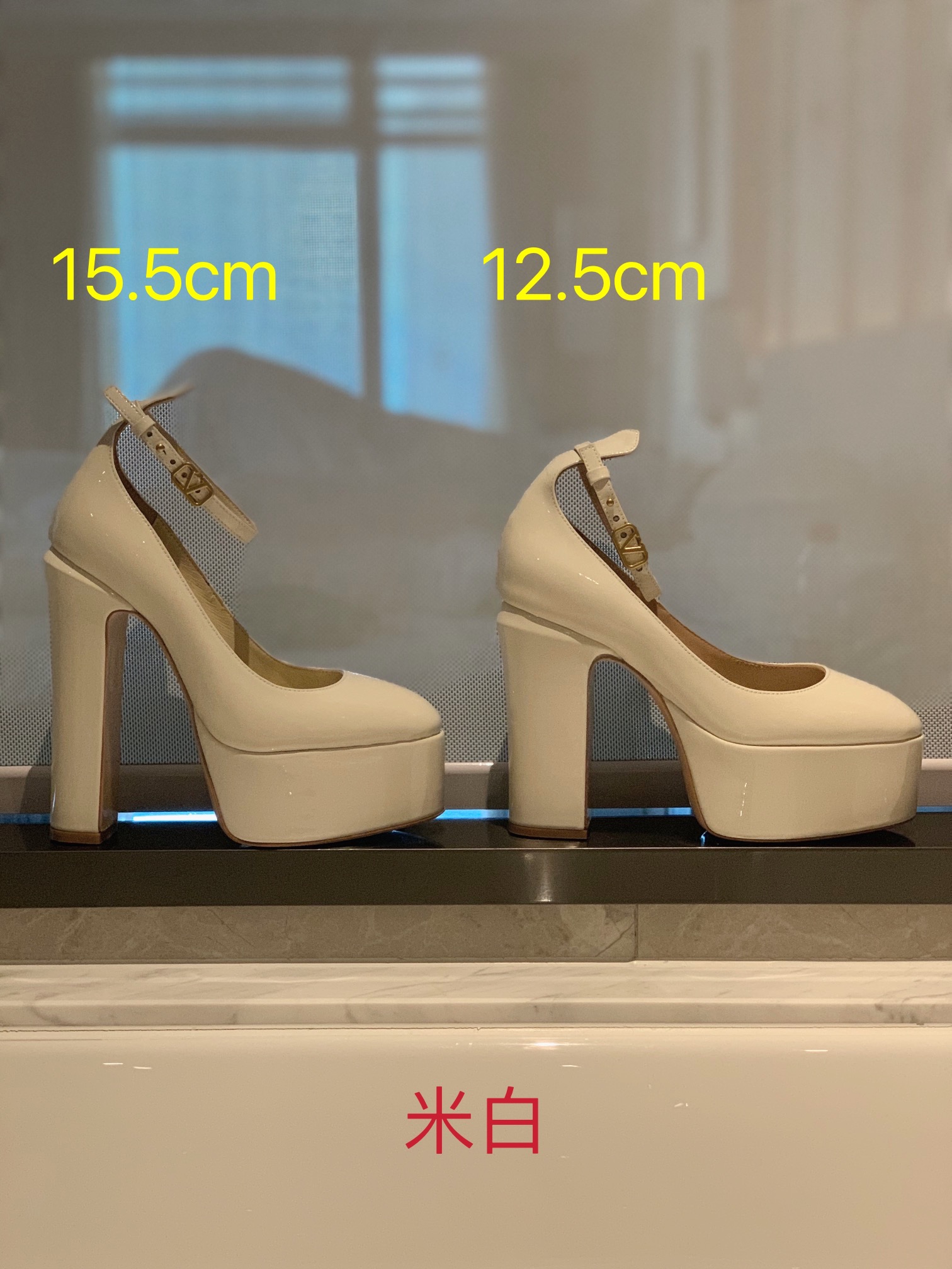 Va1e*ntin0 heels-12.5&15.5cm