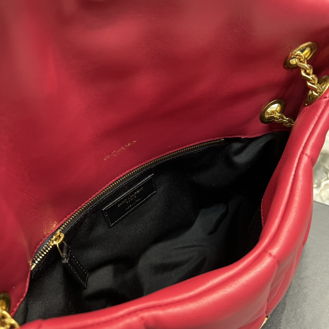 Y*L loulou puffer-lambskin leather