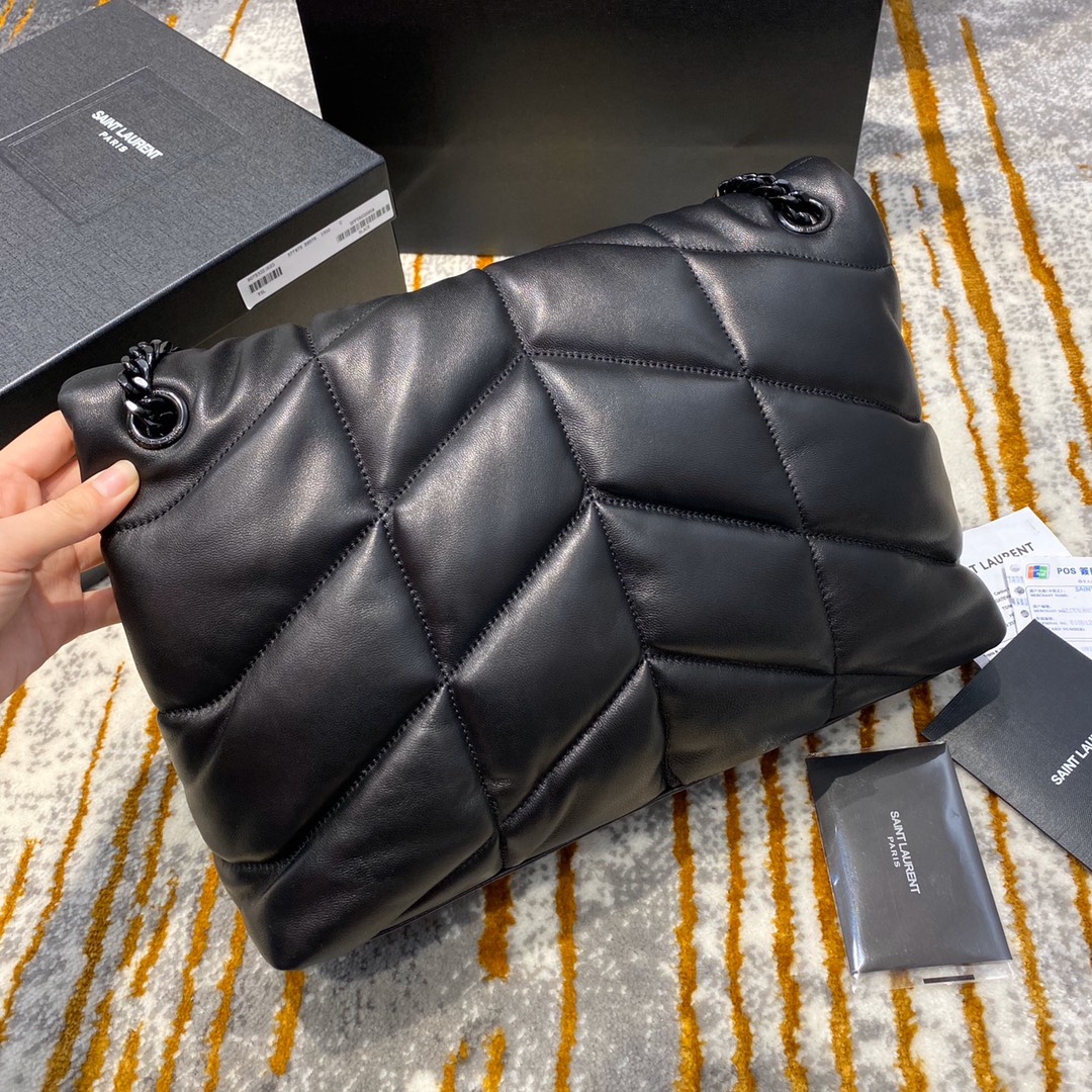 Y*L loulou puffer-lambskin leather