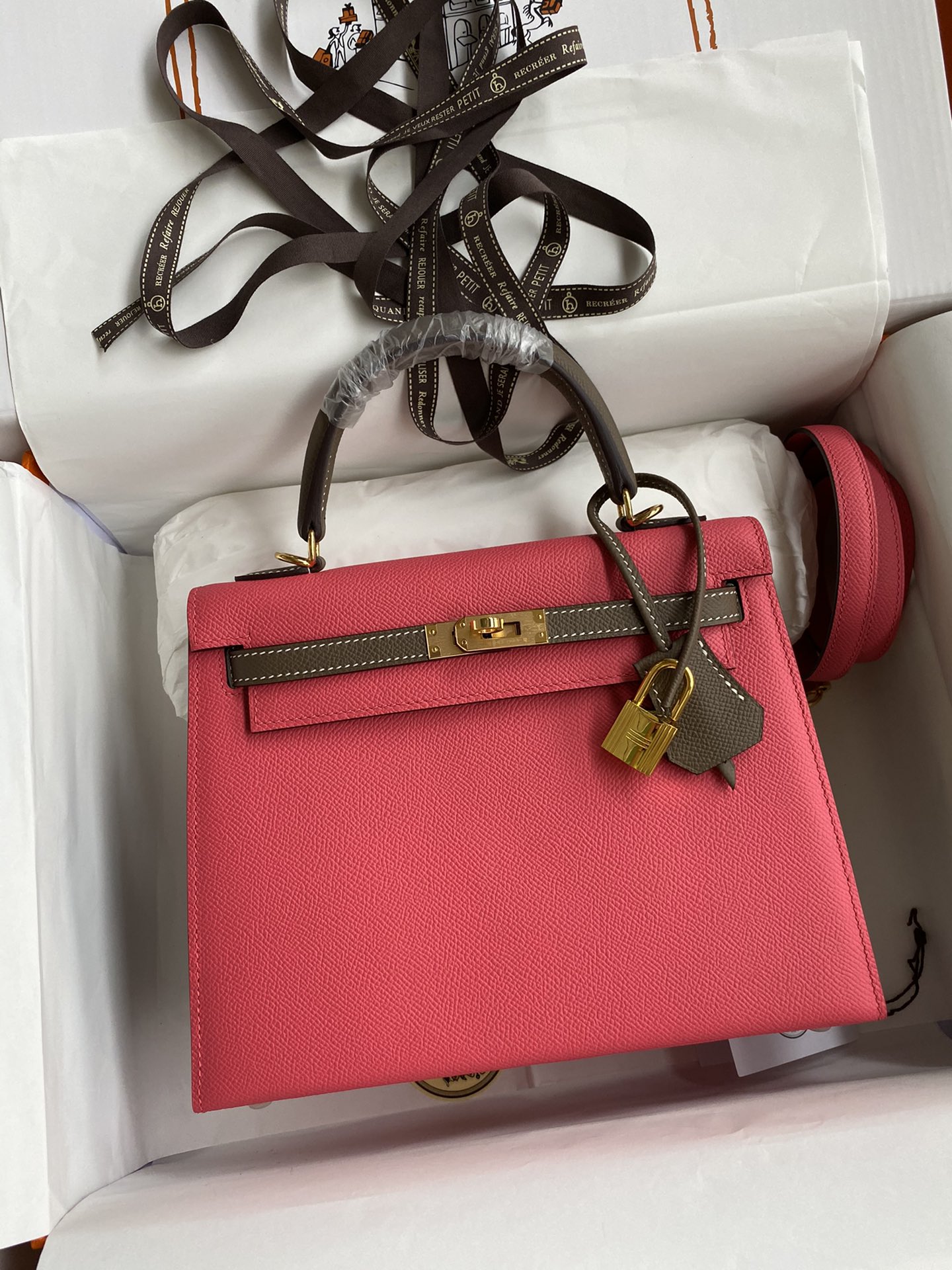 H**mes kelly-epsom leather-25cm