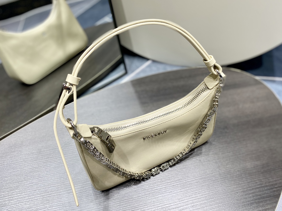 G1uenchy moon cut hobo-25x7x12cm