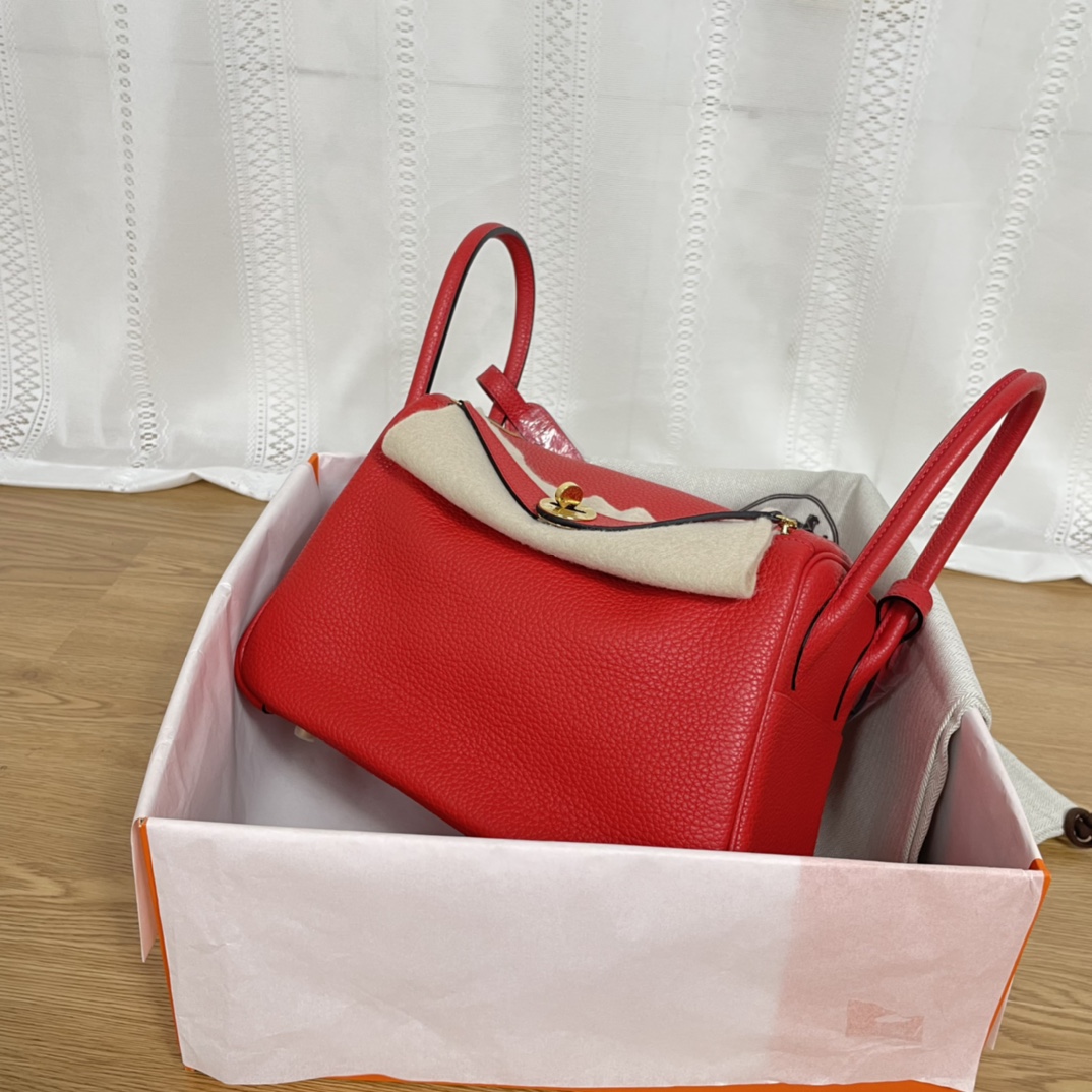 H**mes lindy-tc leather-26&30cm