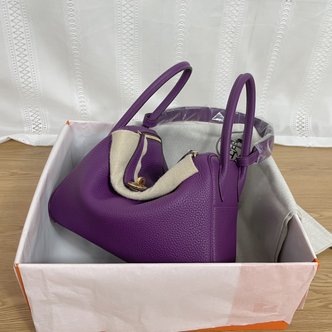 H**mes lindy-tc leather-26&30cm