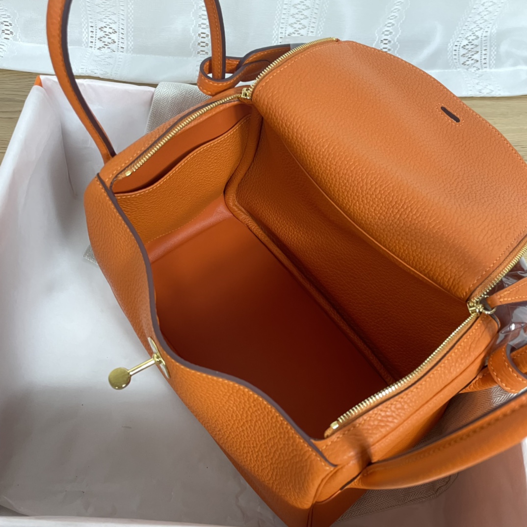 H**mes lindy-tc leather-26&30cm
