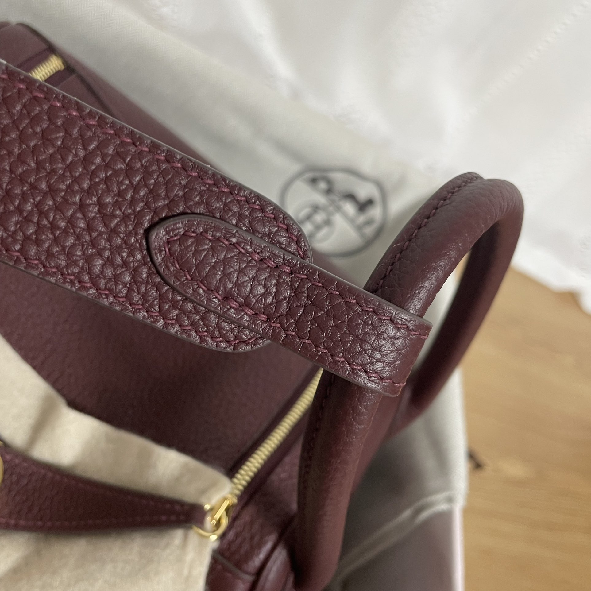 H**mes lindy-tc leather-26&30cm
