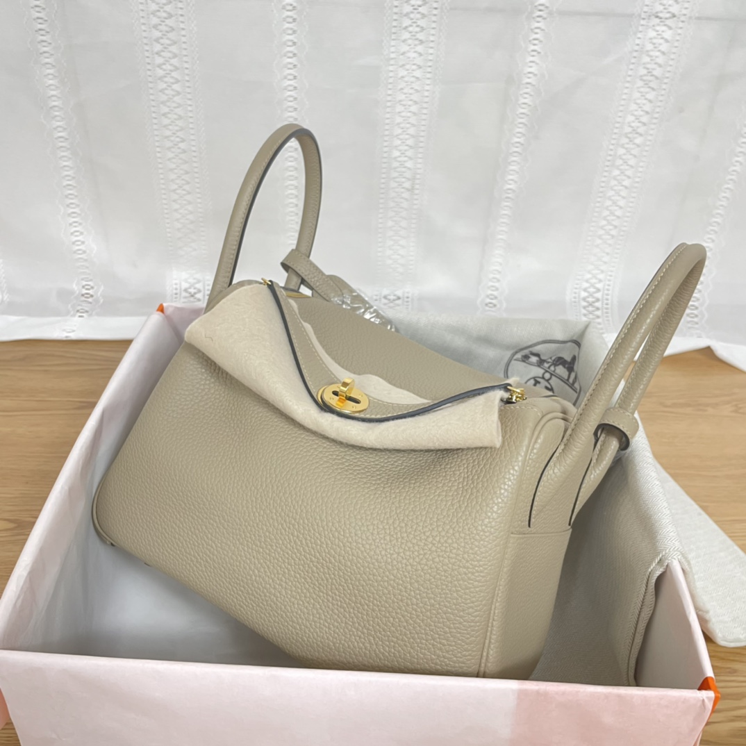 H**mes lindy-tc leather-26&30cm